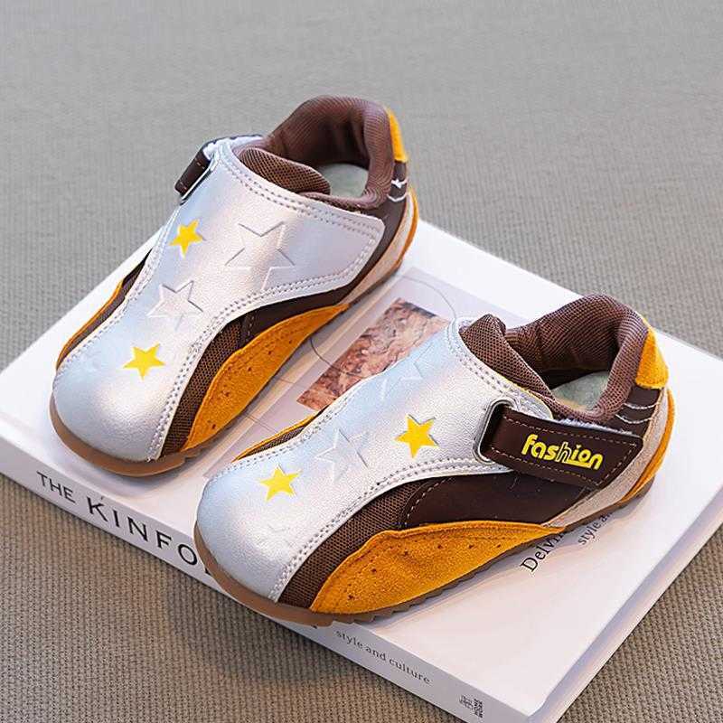 Boys Shoes Sneakers 2025 New Autumn Childrens Soft Sole NonSlip Sports Shoes Boys Big Kids Cool HighEnd Feel W251017