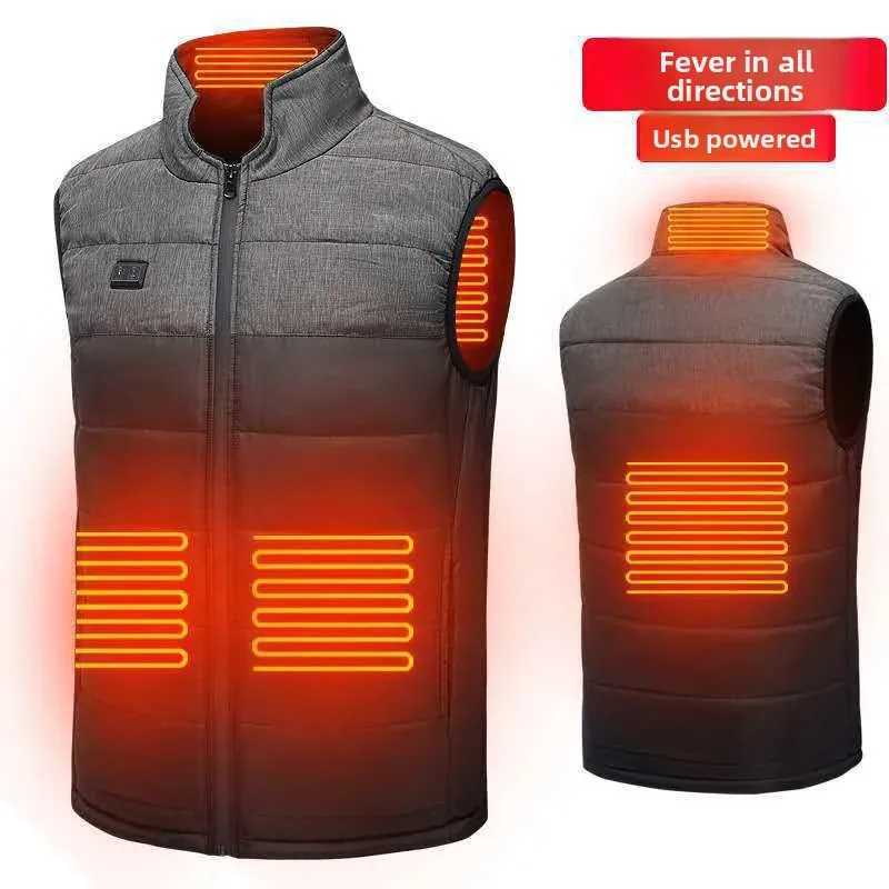 Heated Vest Hot Sale Of The Season New Electric Heating Mens And Womens Dual Control Slim Fit USB Heating Jacket Casual Style H251017