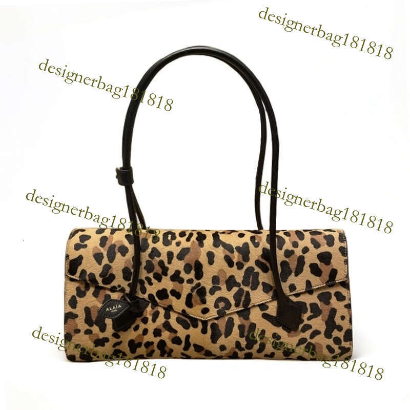 designer bag tote bag Fashion Handbag for Women Leopard Print Baguette Niche Underarm Shoulder Spotted Dachshund Bag High-Quality Texture