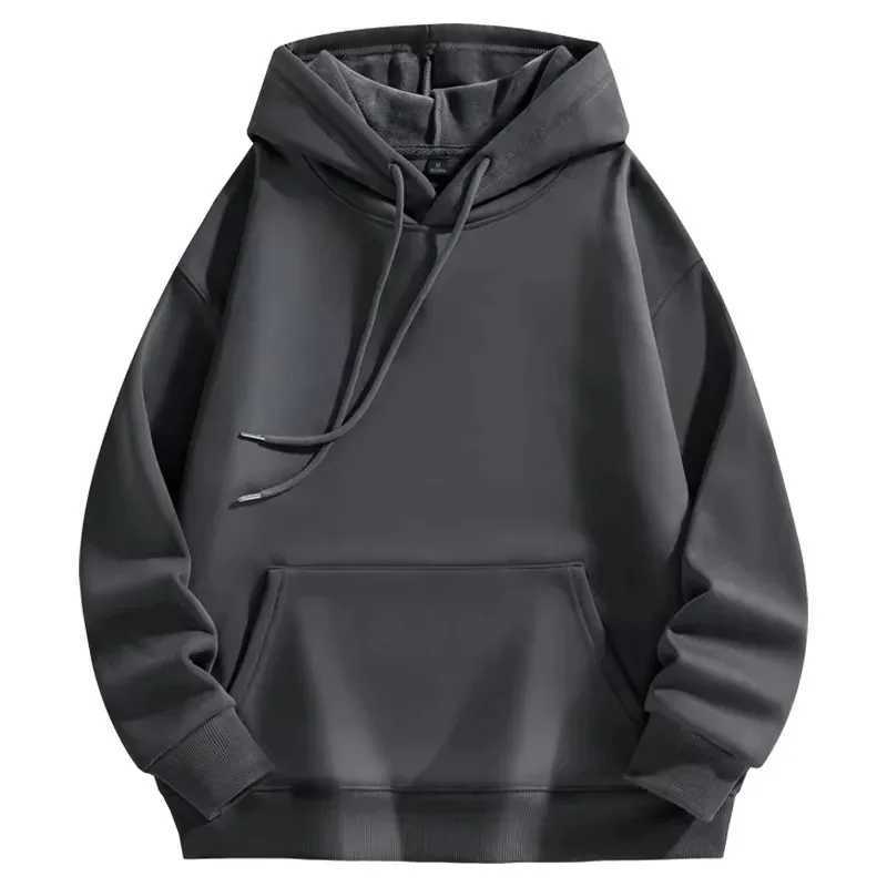 Comfortable Design Hoodie Mens Solid Color Autumn and Winter Hot Sale Simple Comfort Sweatshirts Daily Outdoor Z251017