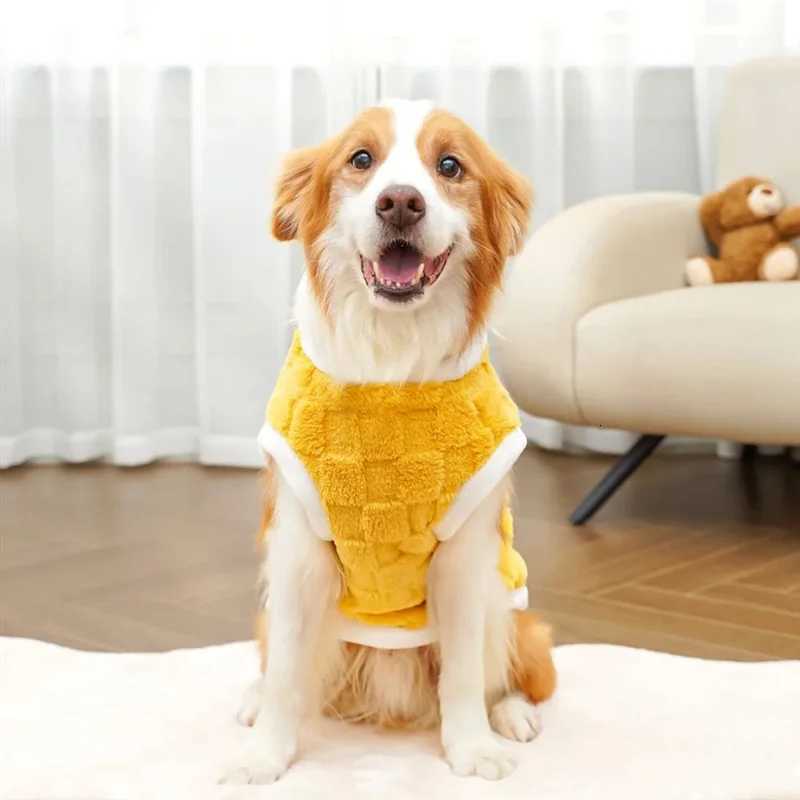 G6Big Dogs Clothes Winter Warm Sweater Pet Clothing Golden Retriever Dog Coats Sweatshirt Pets Puppy PulloverW251017