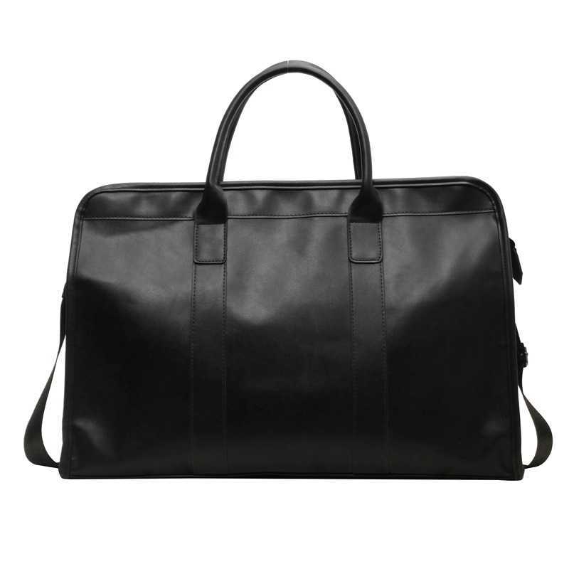 New Fashion Leather Short Trip Bag for Women, Large Capacity Business Trip Handheld Pillow Bag, Trendy Sports Fitness Crossbody Bag 250415