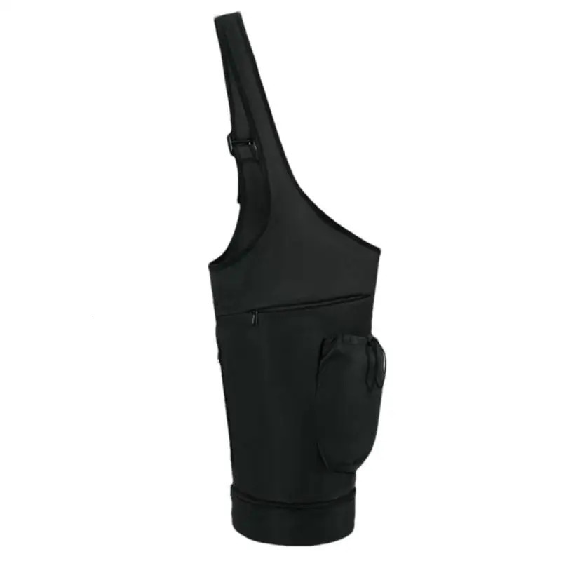 Yoga Bag For Mat Nylon Black Comfortable Yoga Mat Adjustable Shoulder Strap Large Capacity Storage Pouch For Yoga Mats 251016