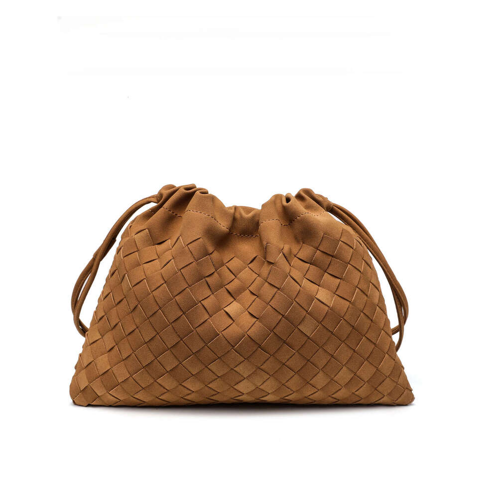 Autumn Winter New High-end Matte Suede Hand-woven Single Shoulder Underarm Cloud Fashion Handheld Lucky Bag XJ260206