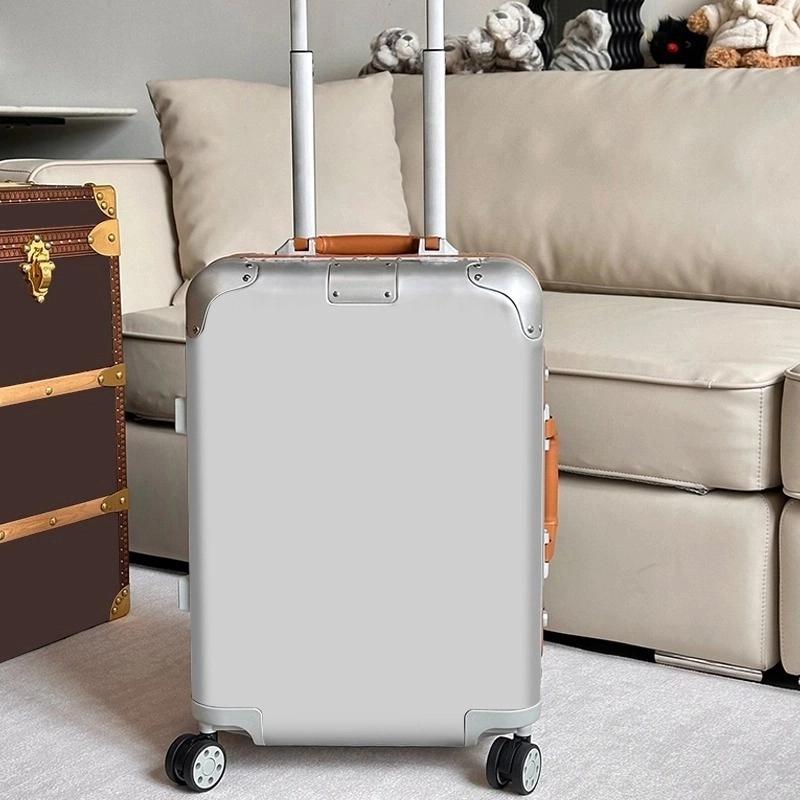 10a koffer luggage designer Boarding suitcase telescopic handle trolley case universal wheels luggage aluminum magnesium alloy Carry on
