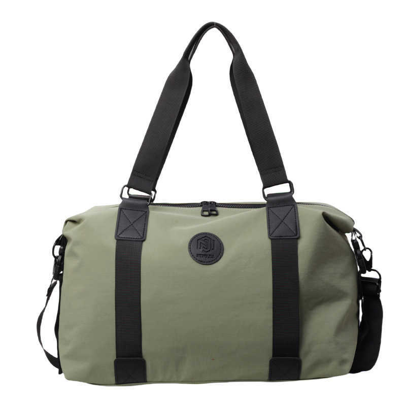 New Korean Style Simple Fashion Gym Bag Large Capacity Handheld Luggage Bag for Women High-End Feel Sports Travel Bag