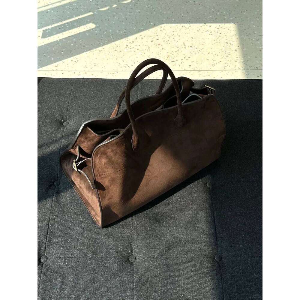 Margaux Casual S Quality Tote Cowhide Classical Fashion Shoulder Bag Soft Leather Large Capacity Suede Handbag