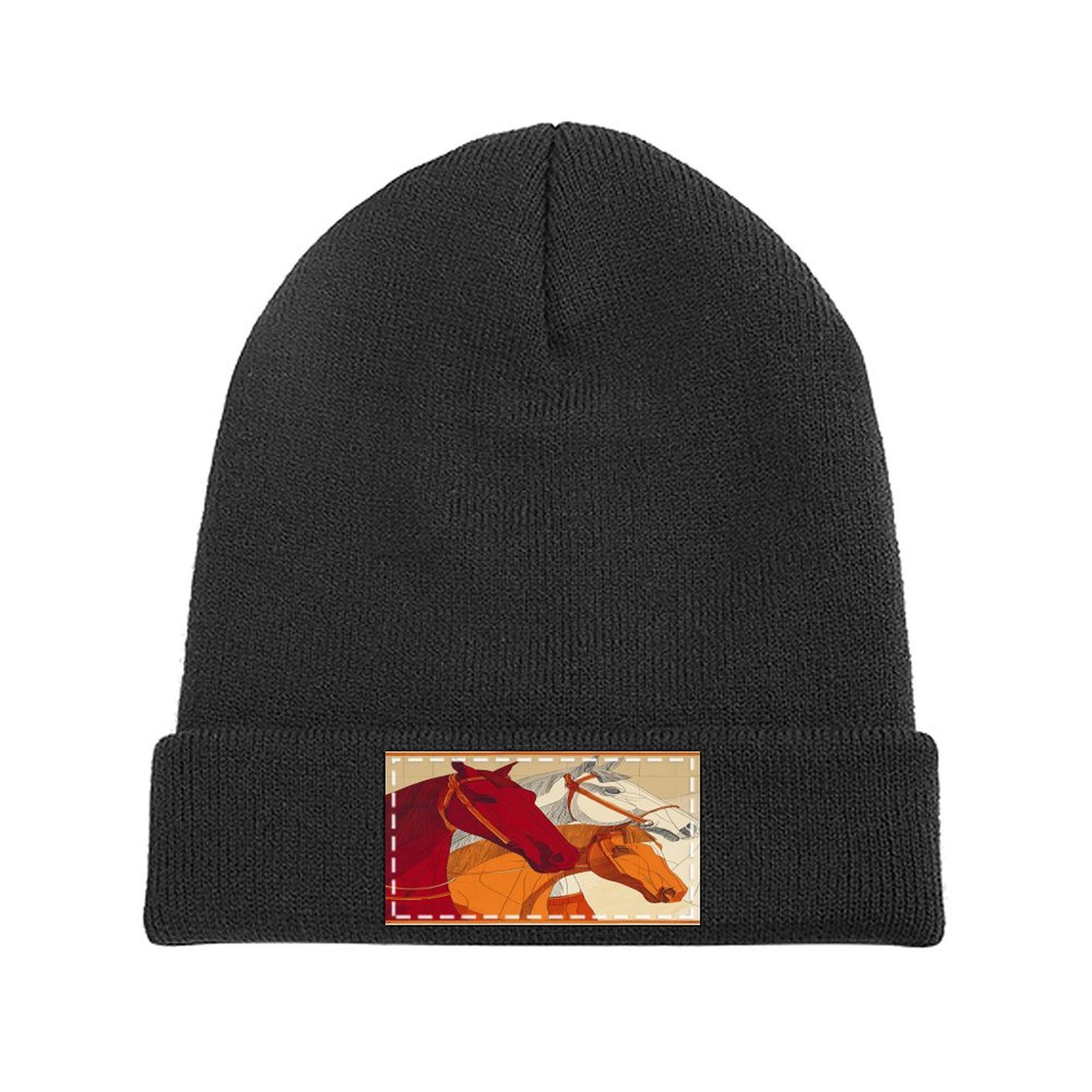 H Designer beanie hat beanie bonnet winter hat beanie luxury Horse striped pattern mens womens beanie winter skull cap bobble hat polo beanie H43