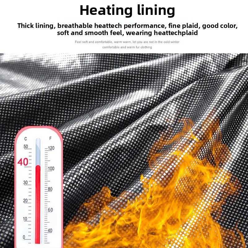 Heatable Graphene Vest Winter USB Heating Mens Womens Casual Style Hooded Smart Temperature Control Warm 7 Zones Vest H251017