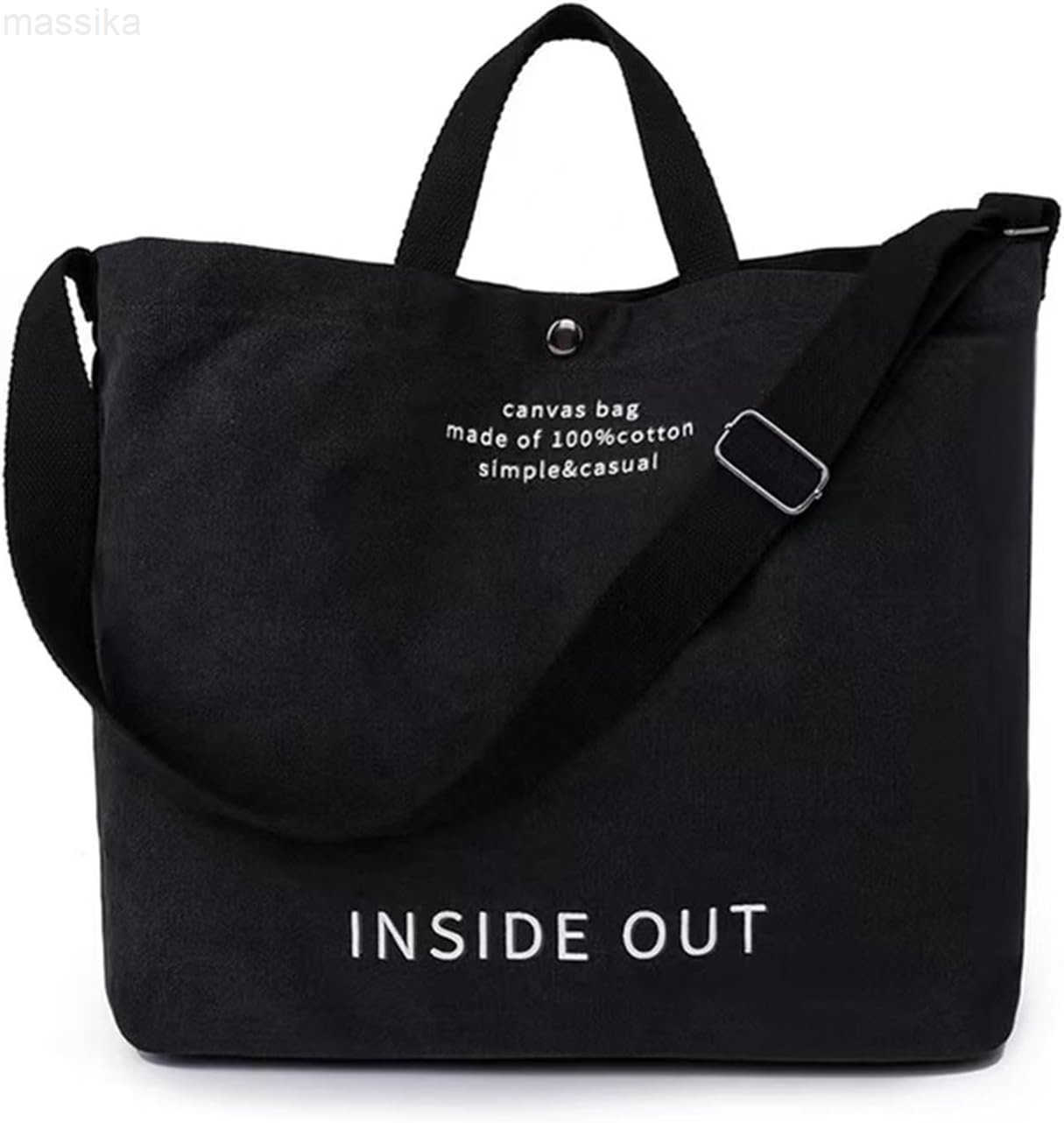 Large Canvas Tote Bag For Women Handbags Casual Shoulder Bag Crossbody Top Handle Bag Crossbody Handbags M251017