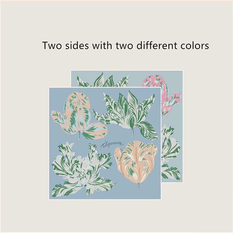 Soft Twill Satin Fashion Versatile Square Scarf For Daily Outfit Travel Party Office