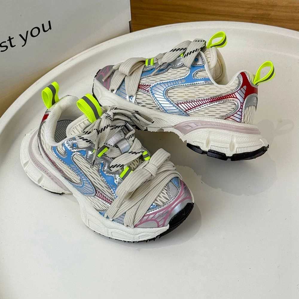 Childrens Popular Outdoor Kids Sports Shoes Children Breathable Mesh Baby Comfortable Sports Shoes Boys Casual Sneaker ShoesT251017
