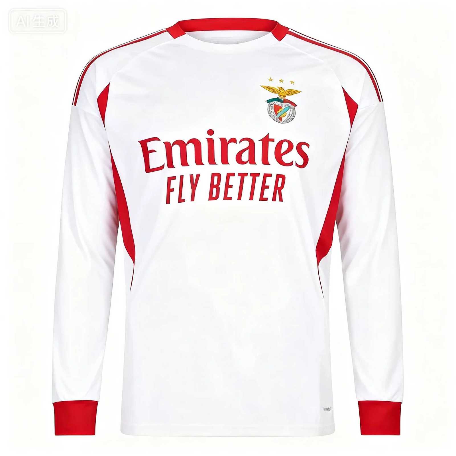 Benfica Portugal home mens Tshirt breathable quick drying Tshirt training Tshirt novelty for 2025 Z251017