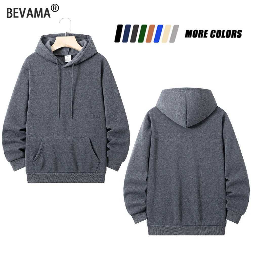 Mens Hoodies Autumn Winter Pullover Casual Sweatshirts Solid Color Oversize Men Tops Outdoor Male Fashion Hoodie Sweatshirt Z251017
