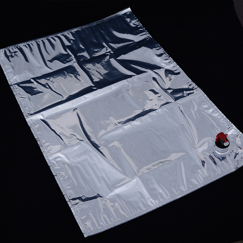Custom-Capacity Sterile Wine Packaging: Wholesale Food-Grade BIB with Aluminum Laminate Bag and Butterfly Valve