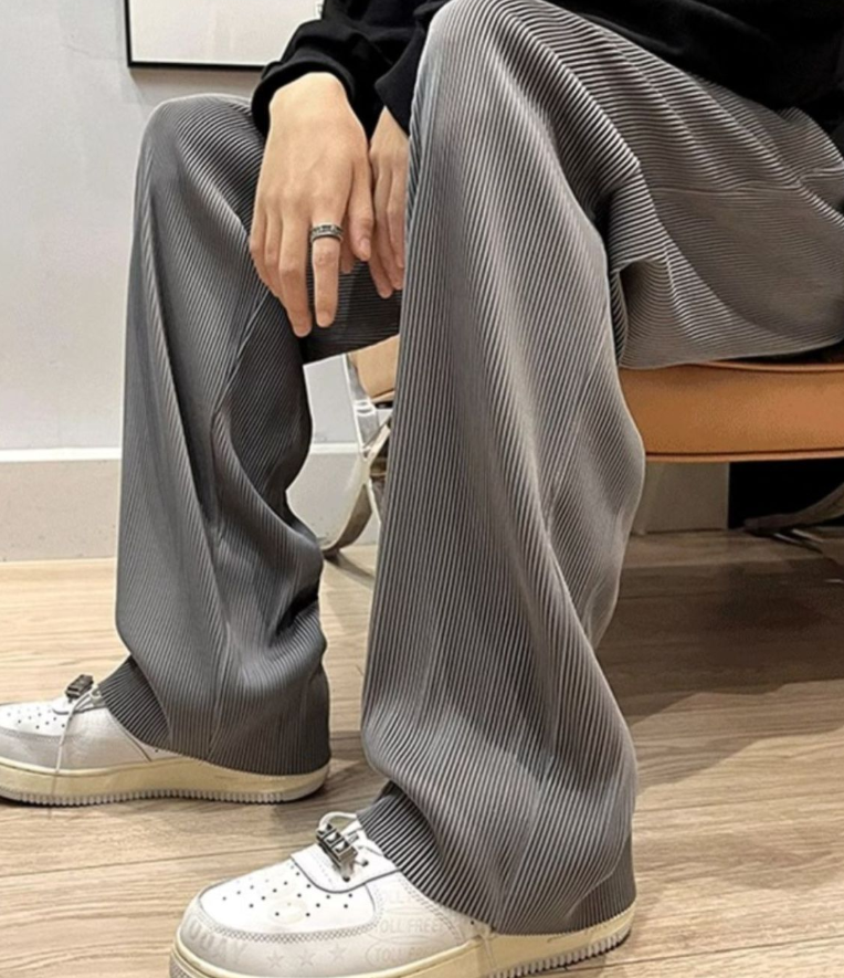 Men's Pants Stretchy Mens Casual Pant Breathable Cotton-Lounge Fabric for Optimal Fit