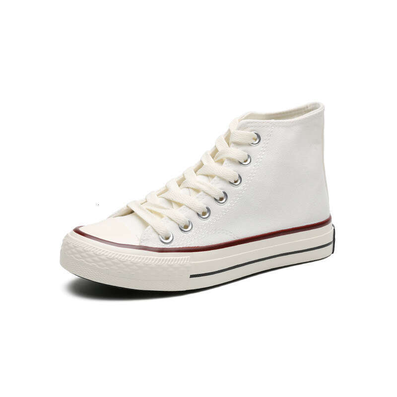 Three Times Vulcanized new Canvas High Top Casual Shoes Korean Version Versatile Student Sneakers Men's Couple Style