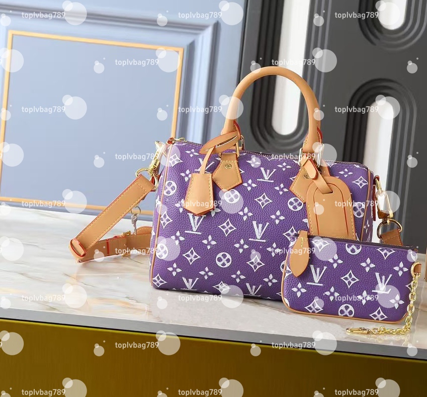 Top Quality Hot Designer Bag Speedytote 30 bags Handbag Fashion Shoulder bags Luxury Women Handbags mirror quality Cross body Lady Tote leather wild at heart Wallet