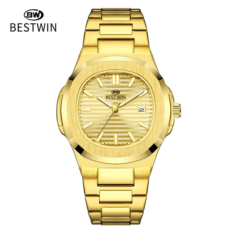 Men Business Watches Fashion Square Quartz Watch for Mens Clock With Calendar Reloj HombreWithout Box 250928