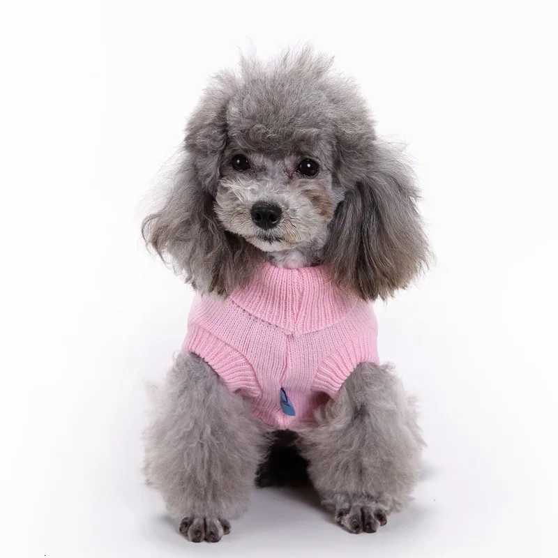 8 Colors Puppy Dog Sweater for Small Dogs Winter Warm Pet Dog Clothes for Yorkshire Chihuahua Pullover Pets Clothing ropa perroW251017