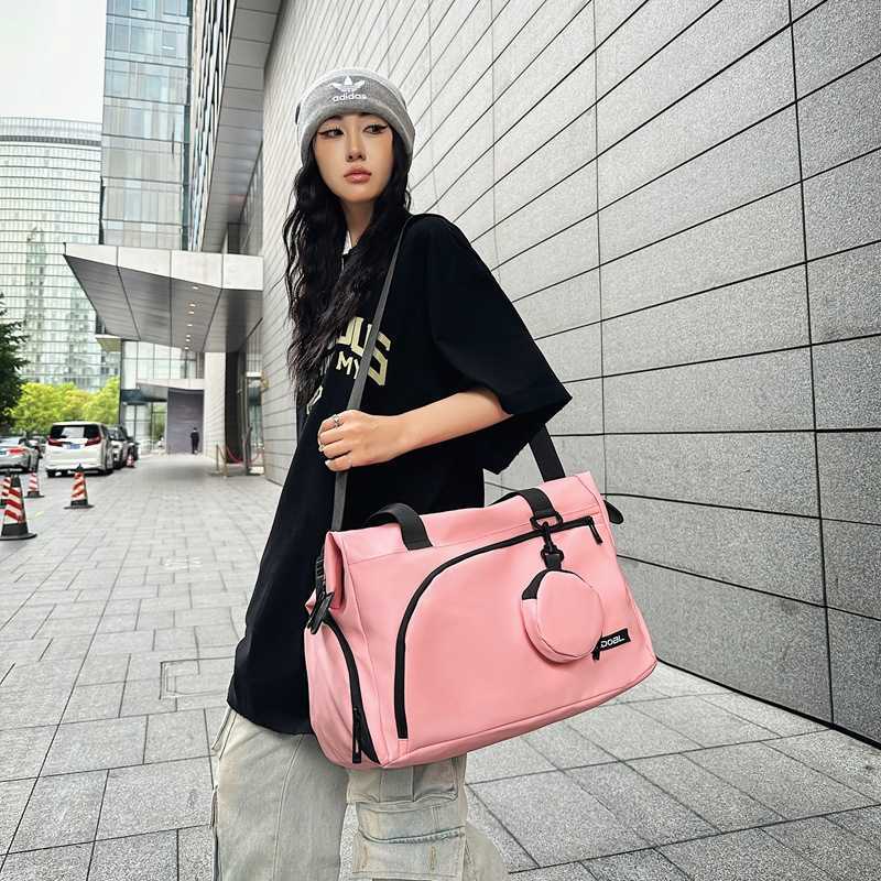New Sports Travel Bag Multifunctional Luggage Bag with Coin Purse Fashion Handbag Independent Shoe Compartment Gym Bag 250415