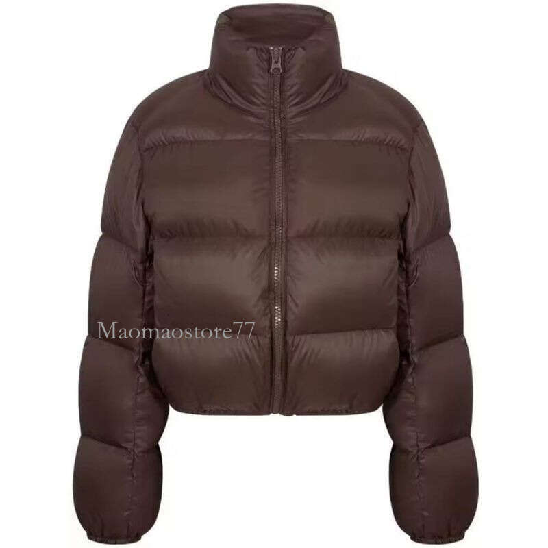 New Autumn Winter Short Parkas Women Warm Zipper Loose Down Coat Female Cotton Jacket Solid Thick Windproof Outerwear