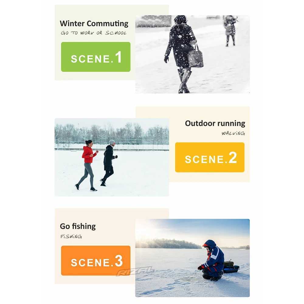 Smart Heated Jacket with 32 Heating Areas 4 Switches 3 Heat Settings Max 45 Degrees Celsius for Outdoor Activities and Winter Hiking H251017