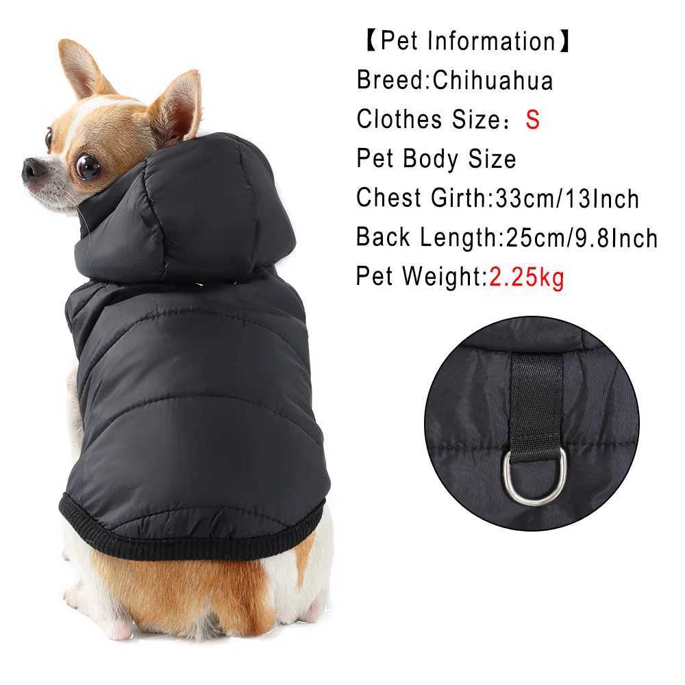 Warm Winter Pet Hoodies for Small Medium Dogs Pets Jacket Thicken Pets Coat Windproof Outdoor Puppy Costume Chihuahua Pug ParkaW251017