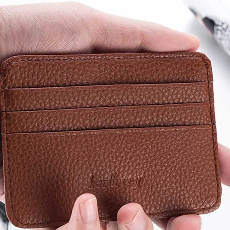 Ultra Slim Front Pocket Wallet Mens Women Wallet With Card Slots Travel Credit Card Holder Wallet Money ClipW251017