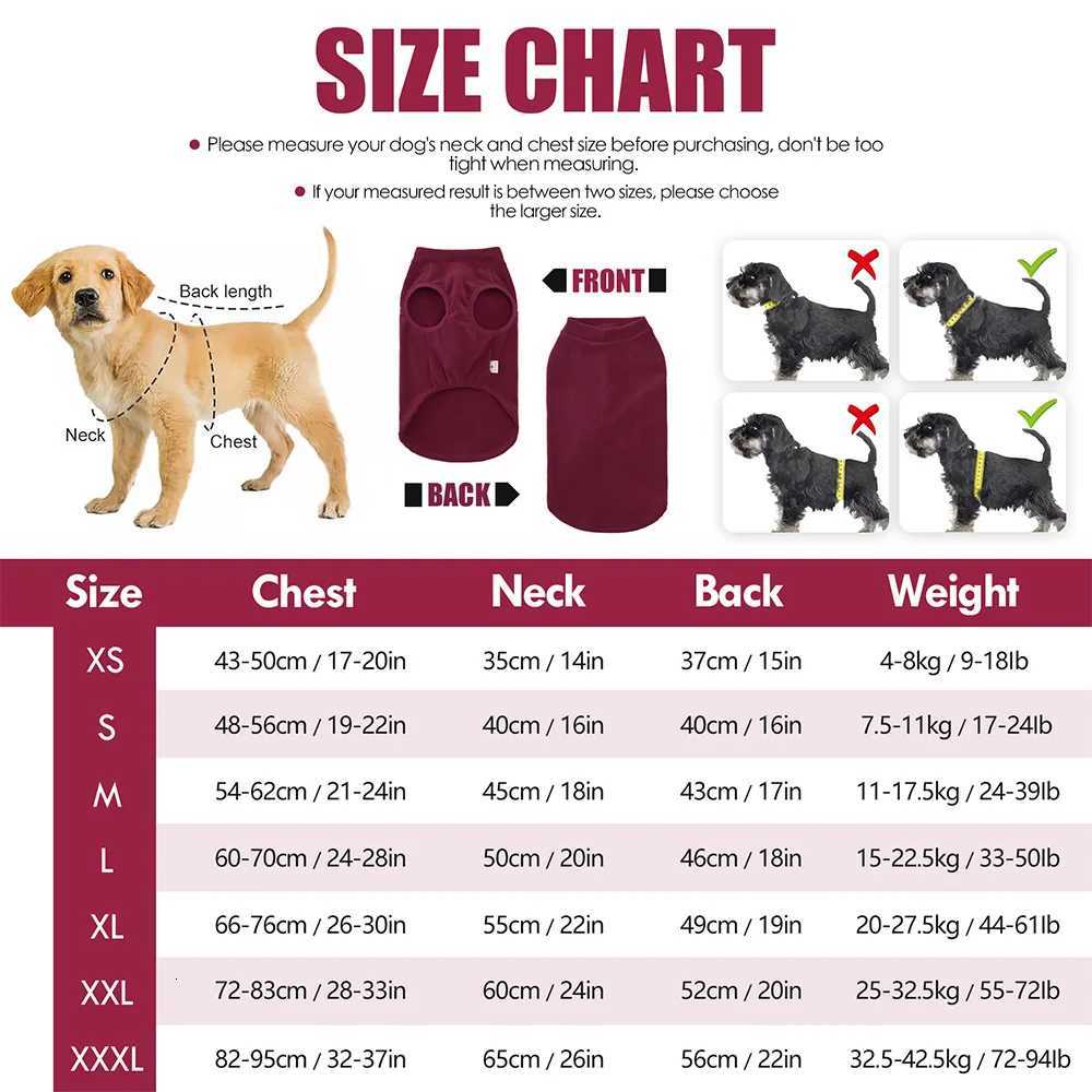 Warm Fleece Dog Clothes Winter Dogs Sweater Pajamas Super Soft Dogs Home Indoor Clothes For Medium Large Dogs Pet ClothingW251017