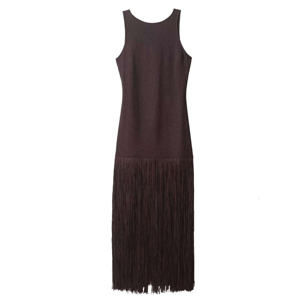 Women's Fashion Slim Fit Tassel Decorated Sexy Backless Dress 8741270 d436 e2a3 - view 6