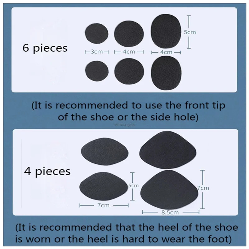 Shoe Patch Vamp Sticker Subsidy Sticky Shoes Insoles Heel Protector heel hole Lined AntiWear Heel Foot Care Tool 251011