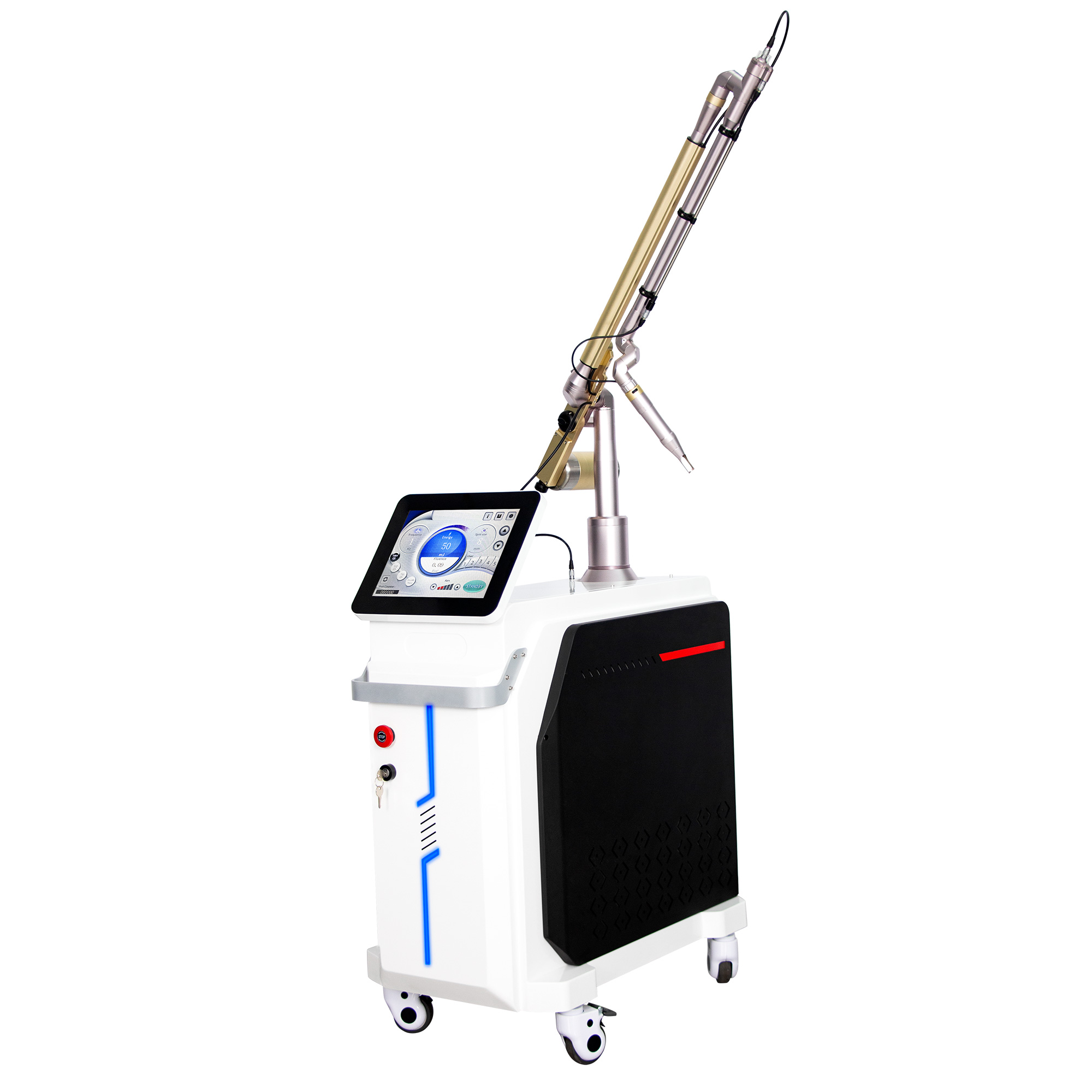 Picosecond Laser Machine For Tattoo Removal Skin Rejuvenation Freckle Pigmentation Reduction Professional Cosmetic Laser Equipment For Salon