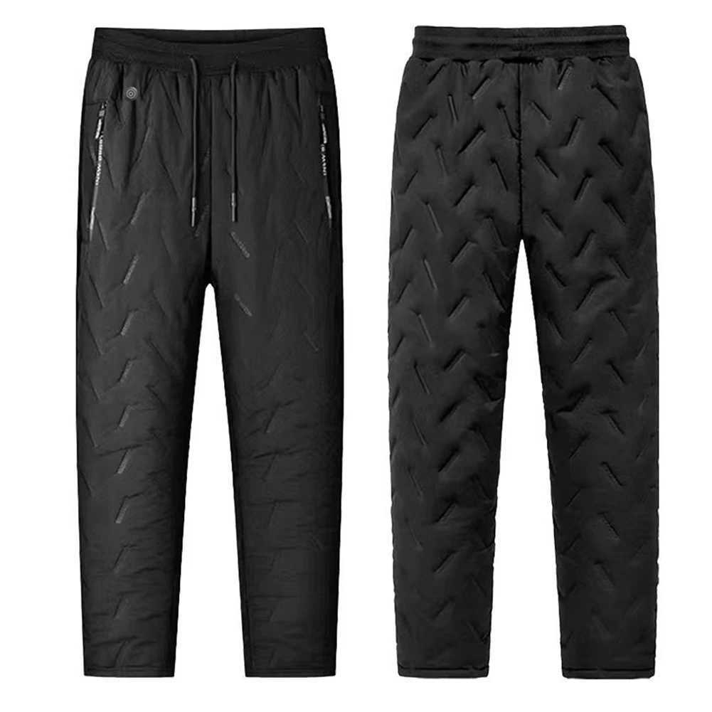 Unisex Heated Hiking Pants 10 Heating Zones Electric Pants with 3 Temperature Modes Waterproof Winter Electric Warmer Clothing H251017