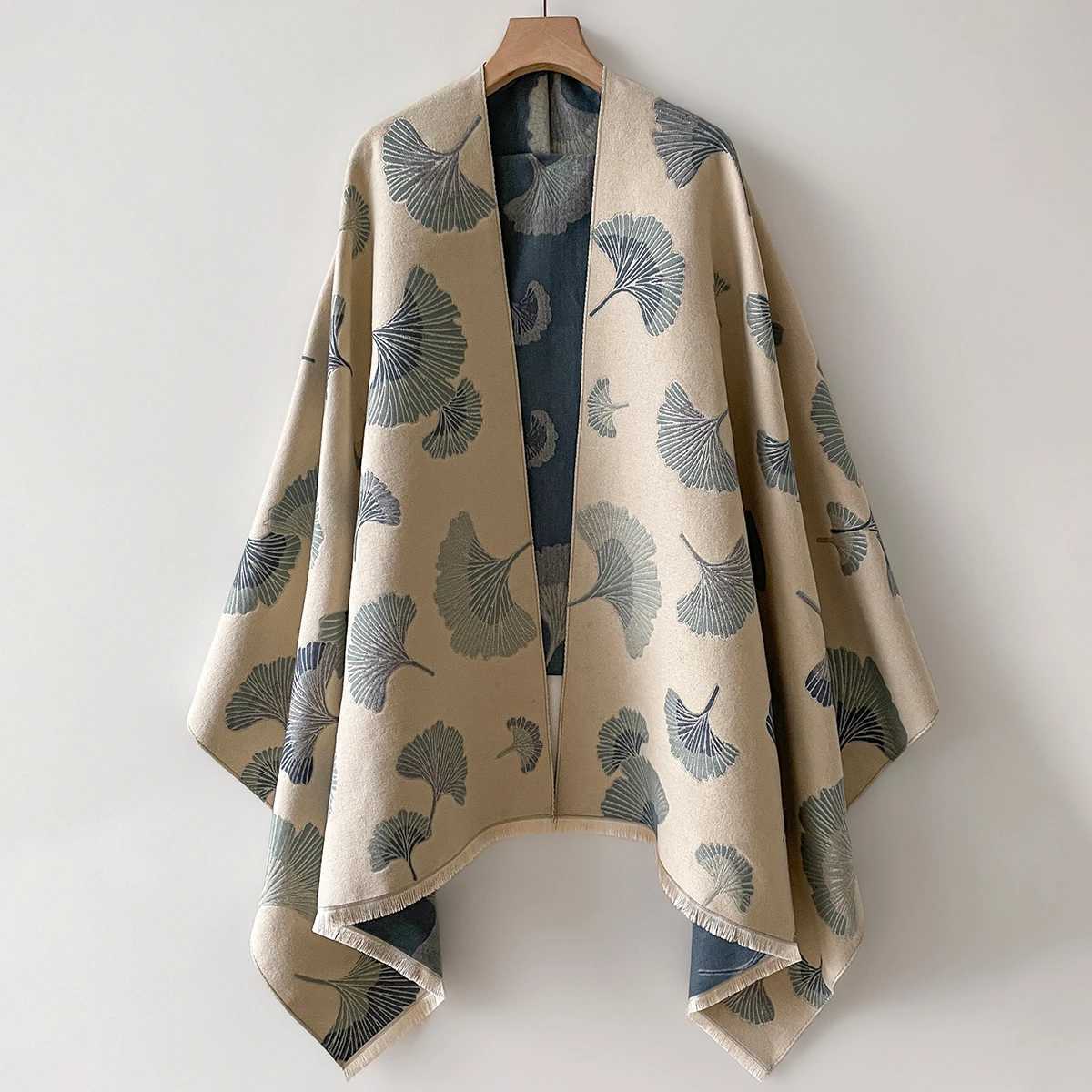 2025 Luxury Winter Cashmere Scarf Women New Warm Blanket Poncho Scarves Female The Horse Shawl Thick Foulard Bufanda C251017