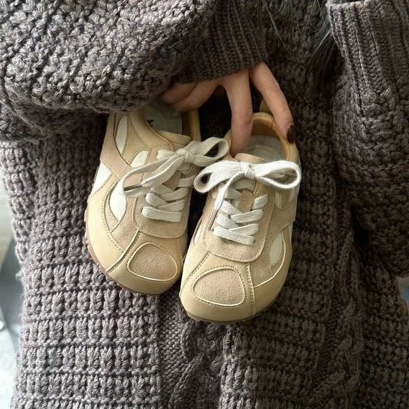 Children Casual Sneakers 2025 Autumn Retro Fashion Nonslip Boys Girls Casual Flat Shoes Comfortable Outdoor Running ShoesT251017