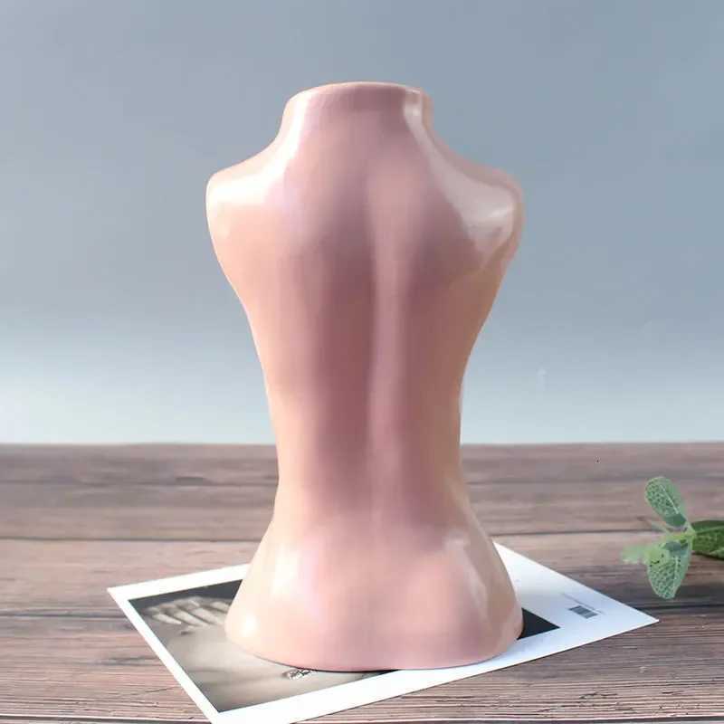 DXUIALOI ceramic vase modern minimst creative human body vase flower arrangement living room Ornaments Home decor accessories C251017