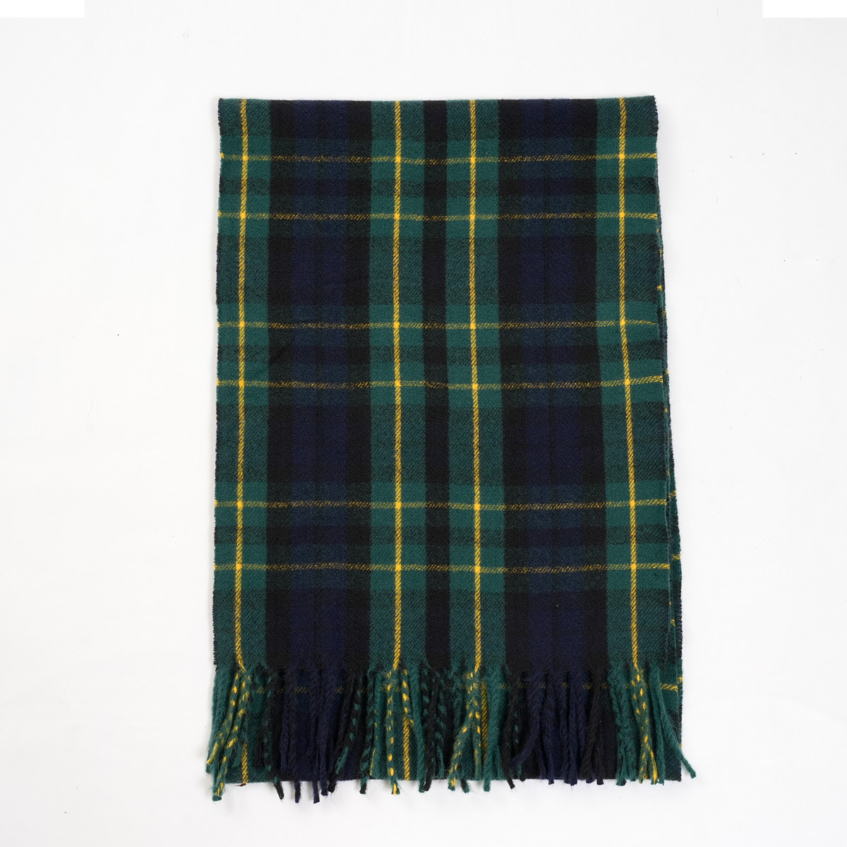 New Christmas Couple British Scarf Scottish Plaid Imitation Cashmere Warm Neck Warmer