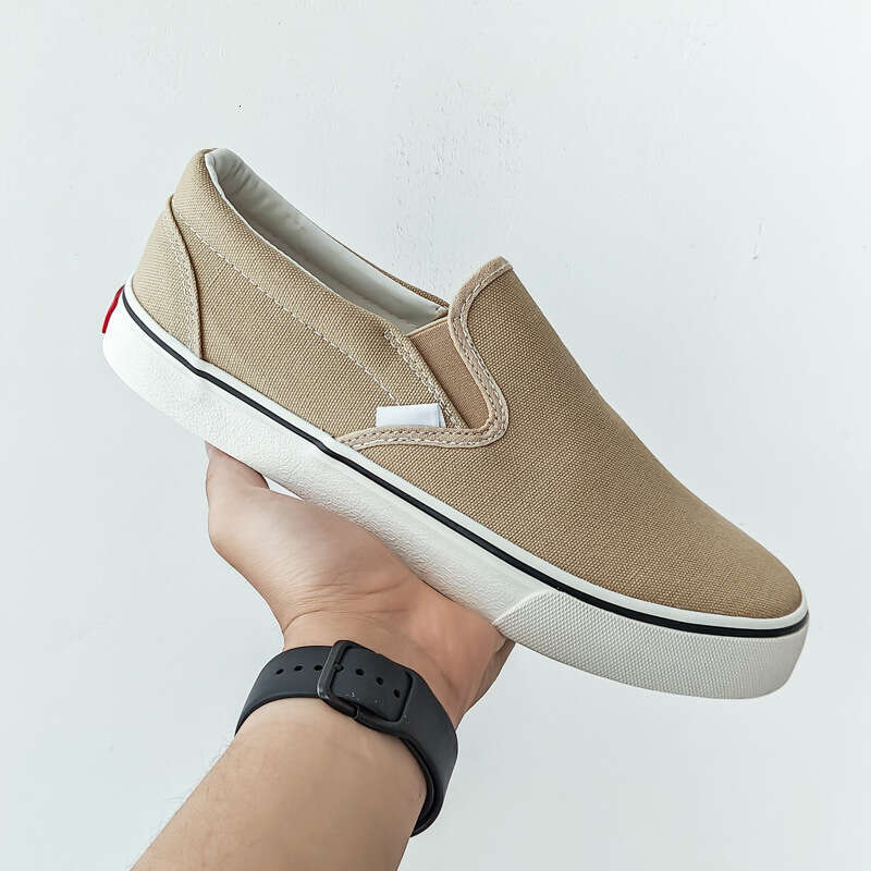 Dou Chuan Summer New New Men's Slip-On Breathable Canvas Couple Style Unisex Work Shoes