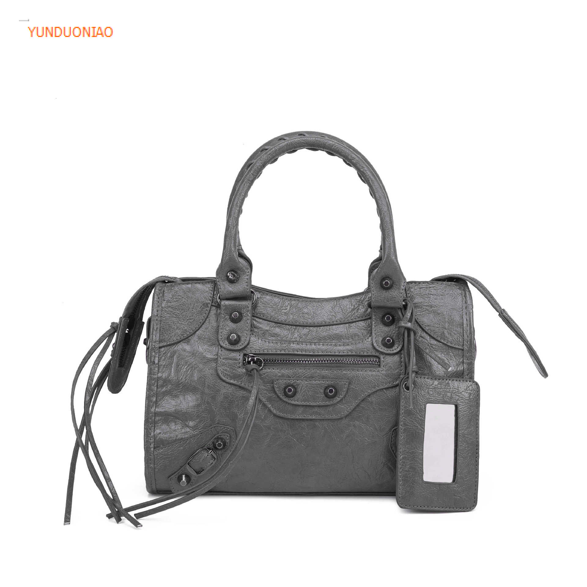 Women's luxury handbag women's crossbody bag mini tassel new autumn and winter designer bag women's motorcycle bag women's shoulde