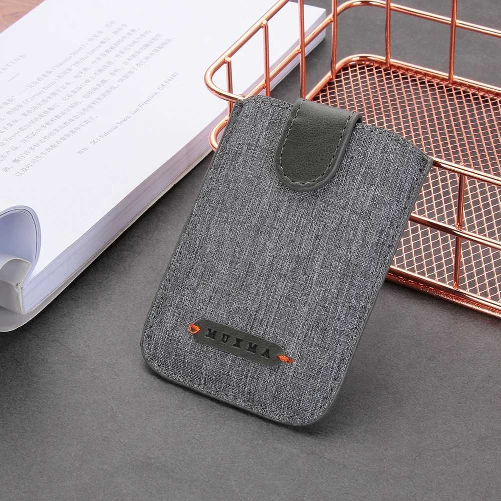 New Anti Rfid Blocking 5 Pull Credit Card Holder Cell Phone Wallet Reader Lock Bank Card Holder Id Card Wallet PU leatherW251017