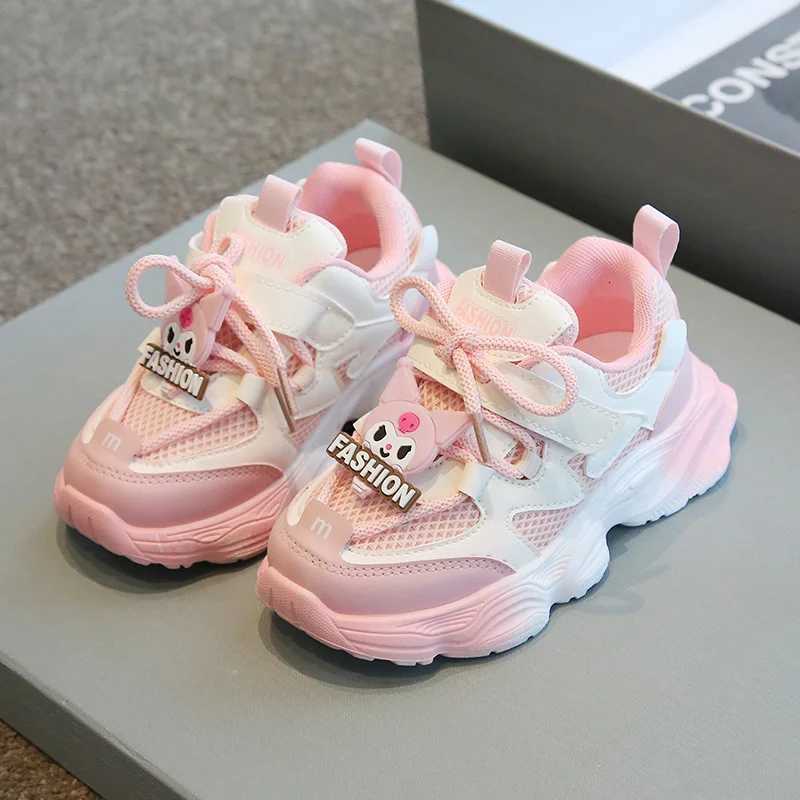 2025 Lovely Boys Girls Soft Sole Casual Sneakers Fashion Trend Running Shoes Childrens Flat Baby Toddler Outdoor ShoesT251017
