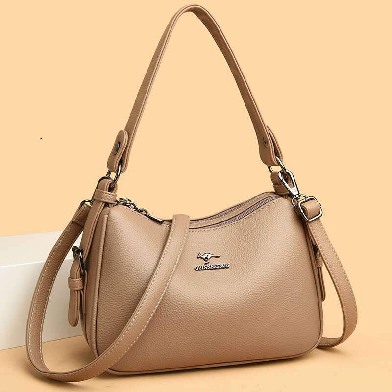 2025 New Underarm Simple Bag for Women, Large Capacity Versatile Shoulder Crossbody Small Square Bag, Light Luxury Handbag