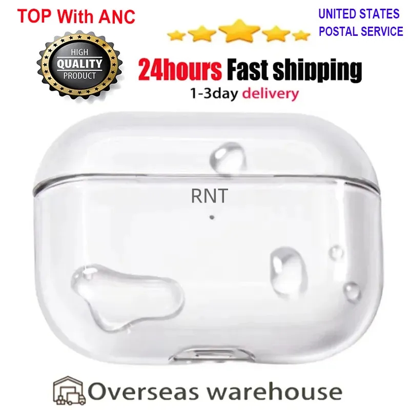 For Airpods pro 2 3 4 air pod max earphones Accessories airpods 4 Silicone Cute Protective Headphone Cover airpod pro 2nd RNT Seller TPU Shockproof Case