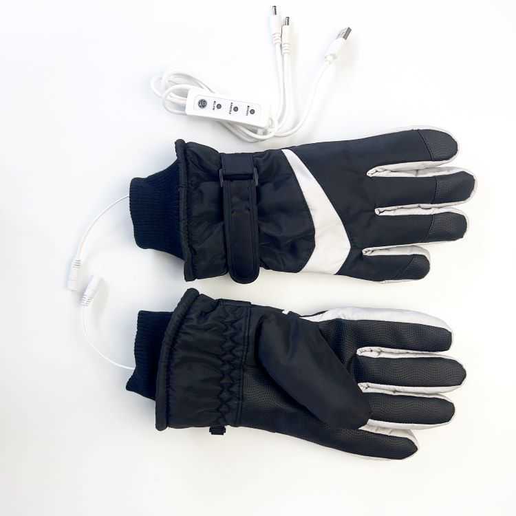 Heated Ski Gloves Usb Electric Heating Winter Outdoor Warm Touchscreen Waterproof Thickened Antislip Palm Direct H251017