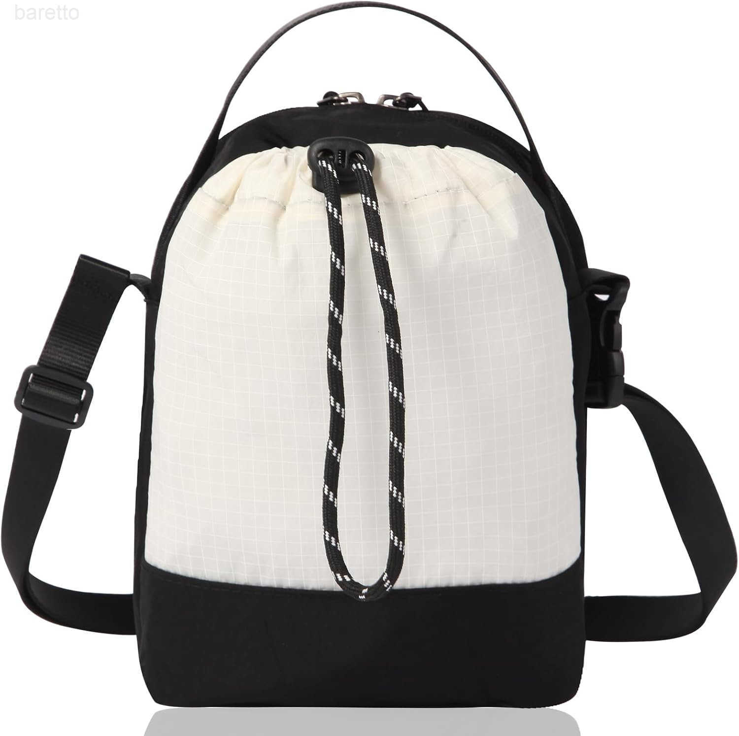 Small Crossbody Bag for Women Nylon Bucket Purse Lightweight Z251017