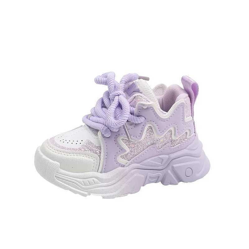 Girls Platform Shoes Cute Children Sneaker Spring PU Leather White Pink Kids Casual Shoes Sports Tennis Sneaker for Little GirlsT251017