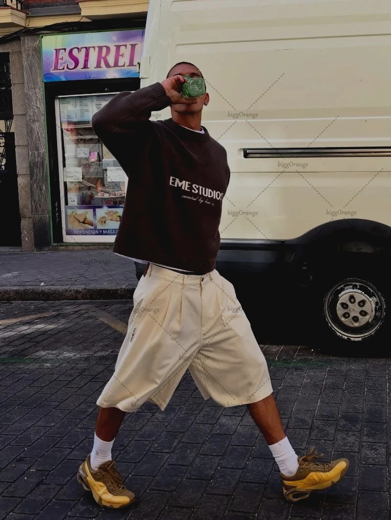 2025 American Casual Winter Loose Longsleeved Top Men Y2k Goth Hiphop Rock Letter Embroidered Oversized Tshirt Women 251017