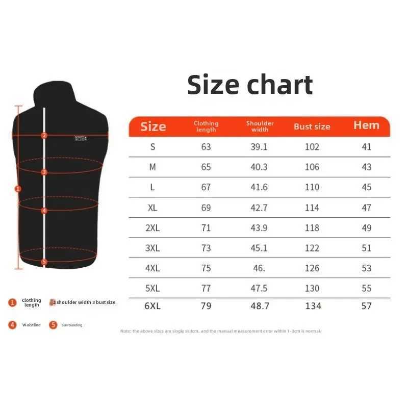 21 Areas Electric Heated Vest Mens Heated Jackets Winter Warm USB Heating Jacket Coat for Men Women Outdoor Skiing Fishing Vest H251017