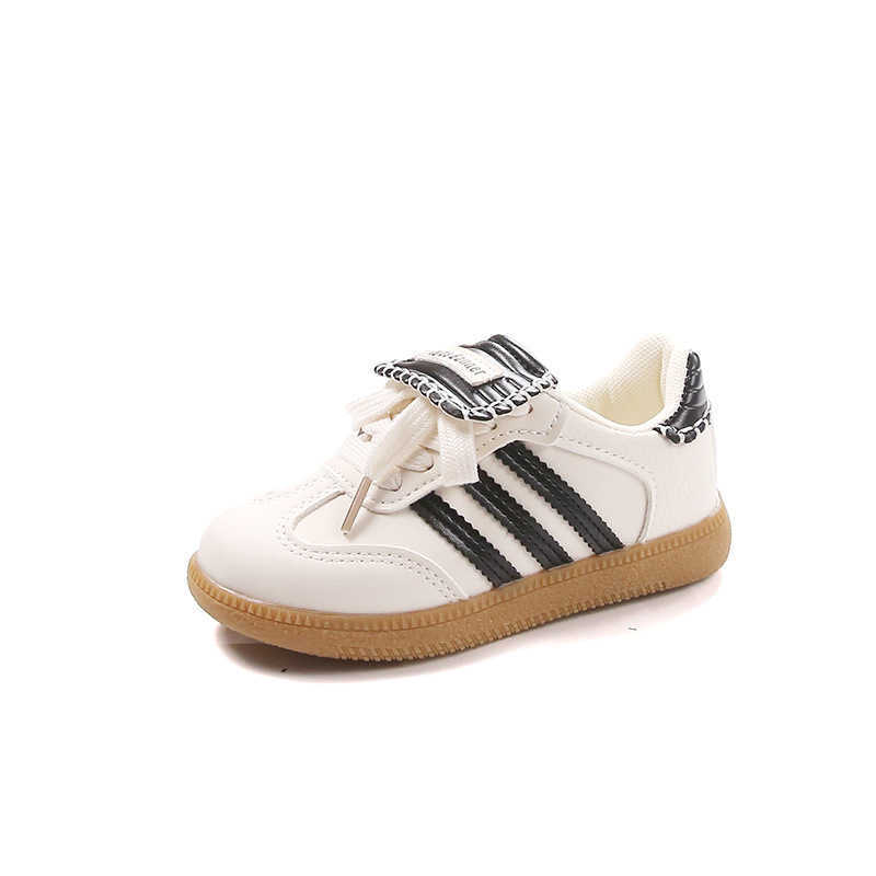 Children's sports shoes 2025 spring new leather surface casual Forrest Gump shoes versatile running shoes for boys and girls L251017